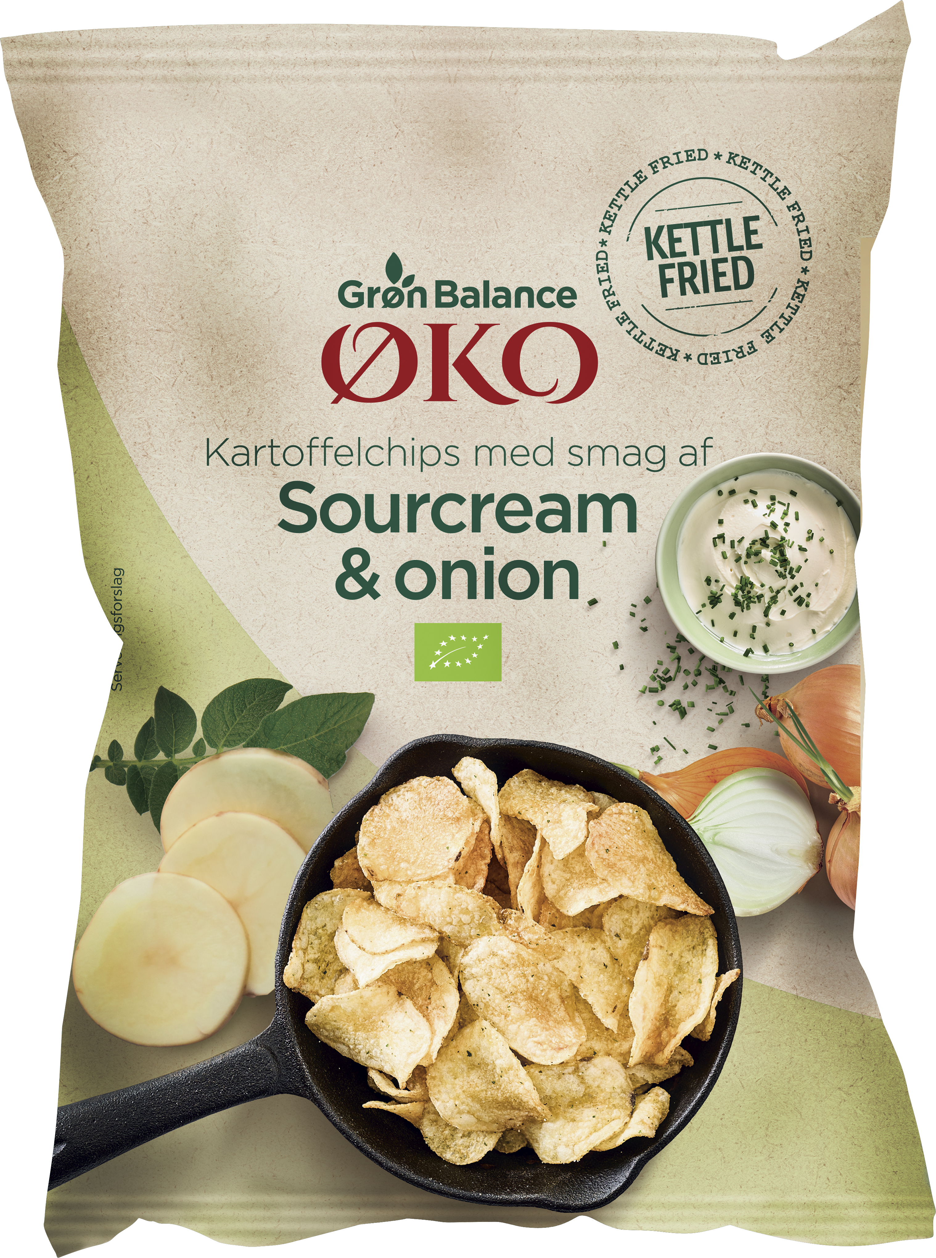 Kartoffel Chips Sour Cream BIO - 125 g