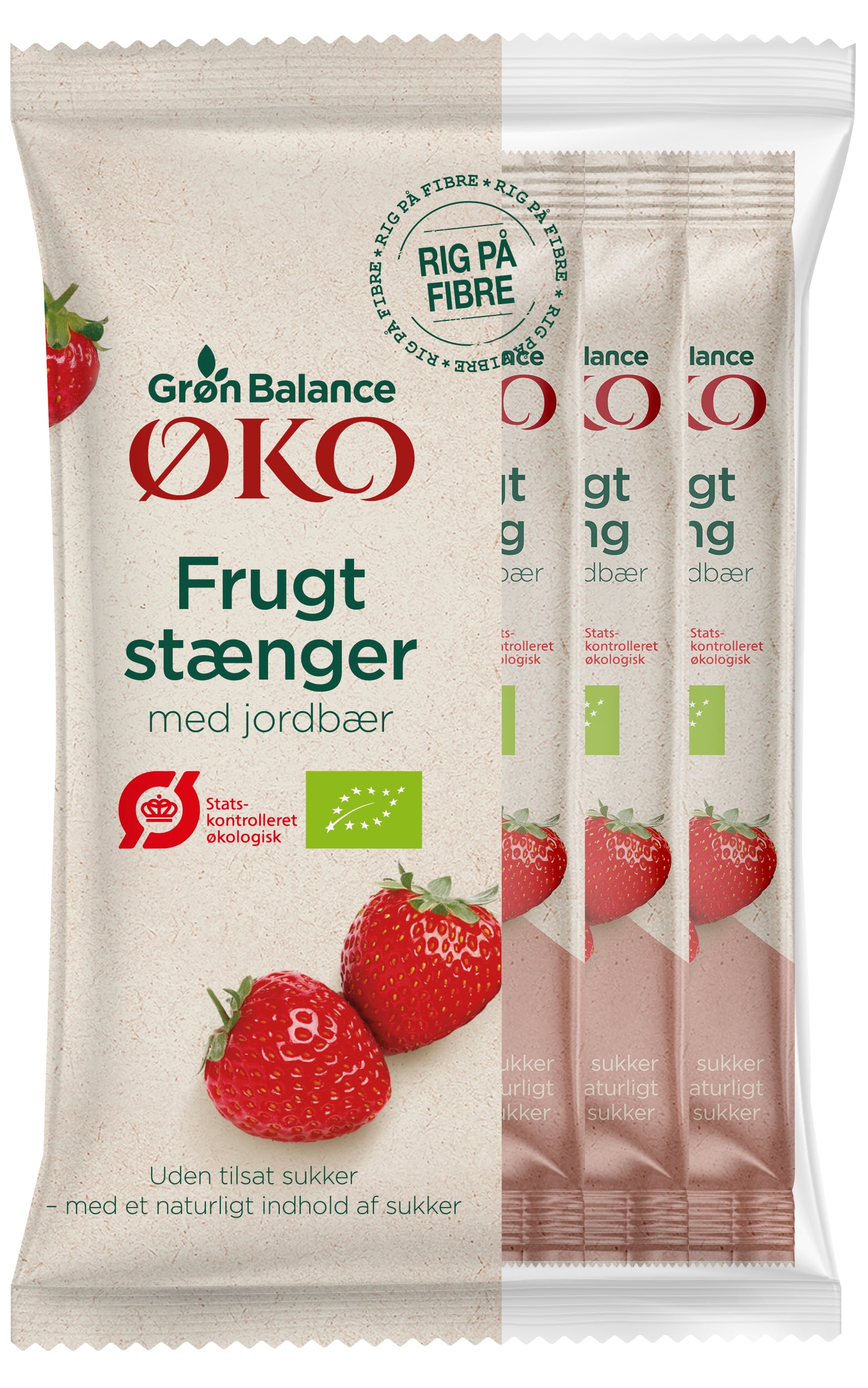 GB FRUCHTSTANGEN ERDBEERE BIO 100G 5 STÜCK