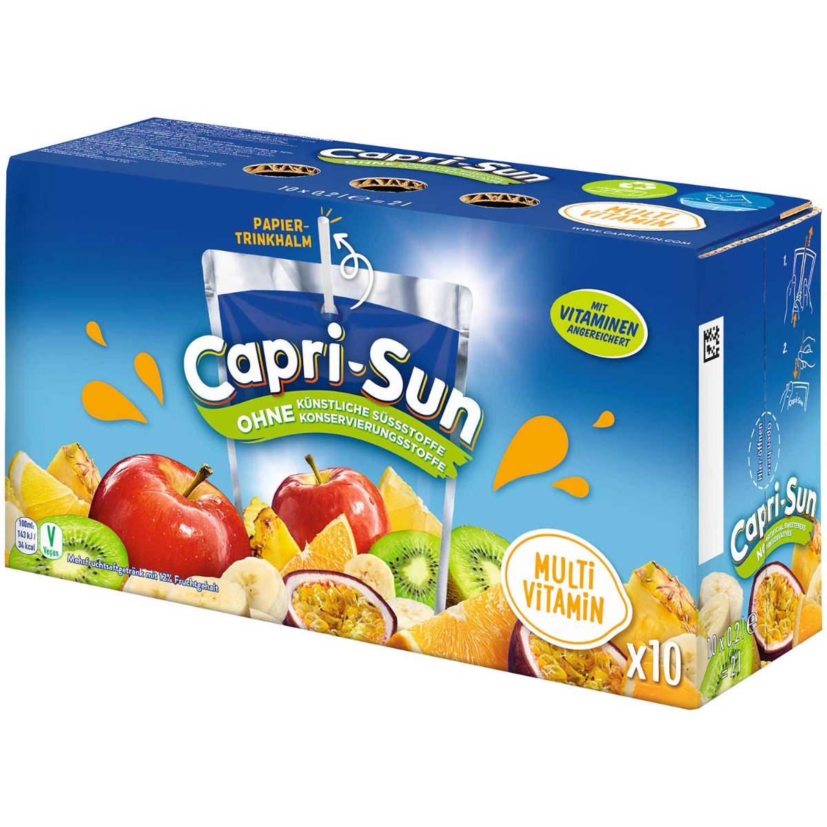 Ermäßigt Capri-Sun Multivitamin 10x200ml - 10 x 0,2 L