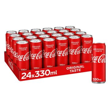 Coca-Cola Original Taste 330 ml sleek dåse