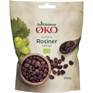 Groen Balance Rosinen Sultana Bio 250 g