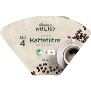 Gron Balance Kaffeefilter Braun Große 4 200 Stuck