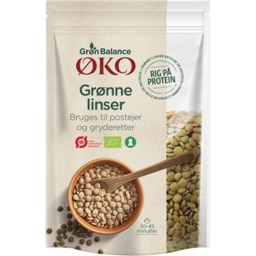 Gron Balance Grune Linsen Bio 400 g