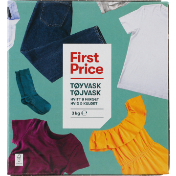 First Price Vollwaschmittel Pulver 3kg