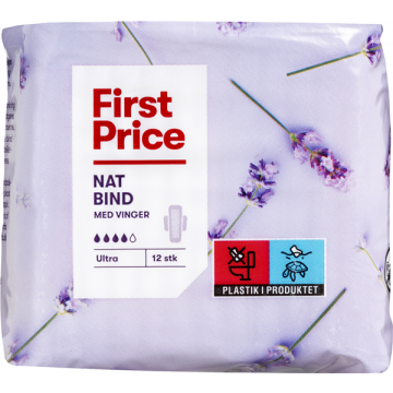 First Price Nachtbinden Ultra Dünn 12 Stück