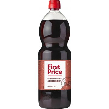 First Price Erdbeer Erfrischungsgetrank 1 L