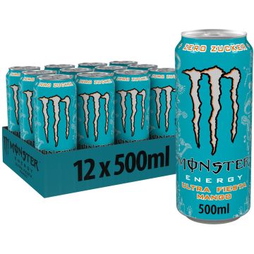 Monster Energy Ultra Fiesta 12 x 0,5L pfandfreie Dosen