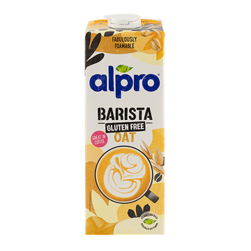 Alpro Haferdrink Barista Glutenfrei 8er Pack – pflanzliche Milchalternative