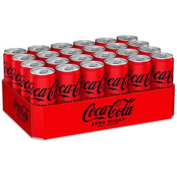 Coca-Cola Zero Sugar 330 ml sleek dåse