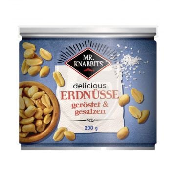 Mr. Knabbits Erdnüsse 200 g