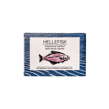 Dose FANGST Heilbutt in Bio-Öl