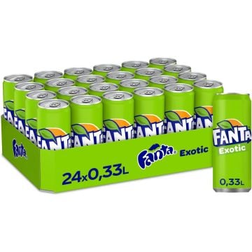 Fanta Exotic 24 x 330 ml pfandfrei