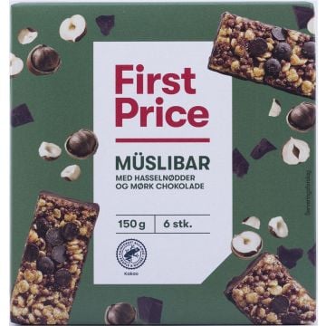 Müsli riegel choko/hassel 6 stück