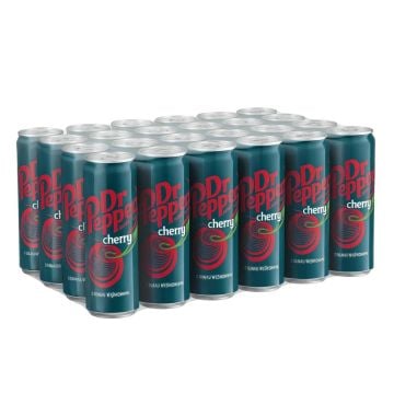Dr Pepper Cherry 330 ml sleek dåse