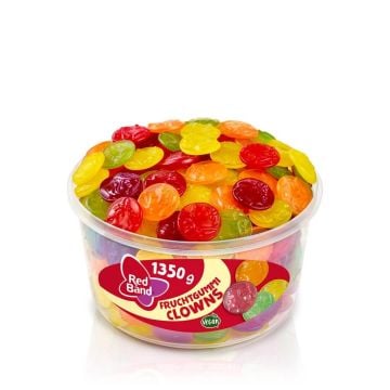 Red Band Fruchtgummi Clowns kleine fruchtige Gummibären in Clownform