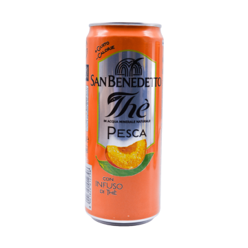 San Benedetto Eistee Pfirsich 24x0,33L Dose