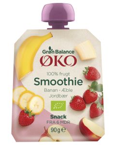 Smoothie erdbeer/banana BIO