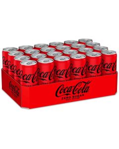 Coca-Cola Zero Sugar 330 ml sleek dåse