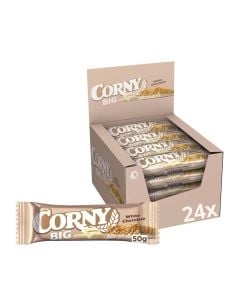 CORNY BIG White 24×40g mit Vollkornflakes und weißer Schokolade
