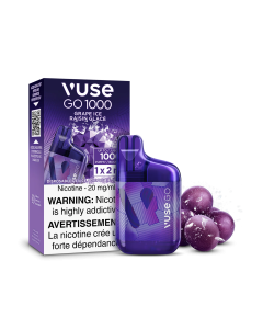 VUSE GO Mauve Ice 1000 puffs - 2 % nicotine