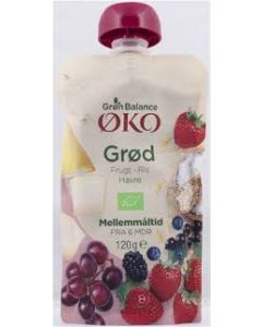 Grøn Balance Reisbrei Beeren-Banane Bio 120 g