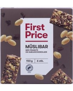 Müsli riegel choko/peanut 6 stück