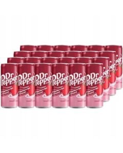 Dr Pepper Strawberries & Cream 330 ml sleek dåse