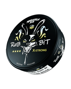 RABBIT Pineapple Ice Nikotinbeutel – Slim Nicotine Pouches mit tropischem Ananasgeschmack und kühlender Ice Note