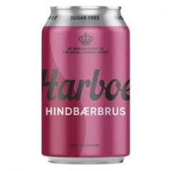 Harboe Hindbærbrus Sugar Free 24x0.33 L