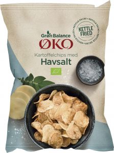 Bio Kartoffelchips gesalzen