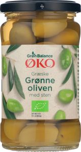 Grüne oliven mit stein BIO