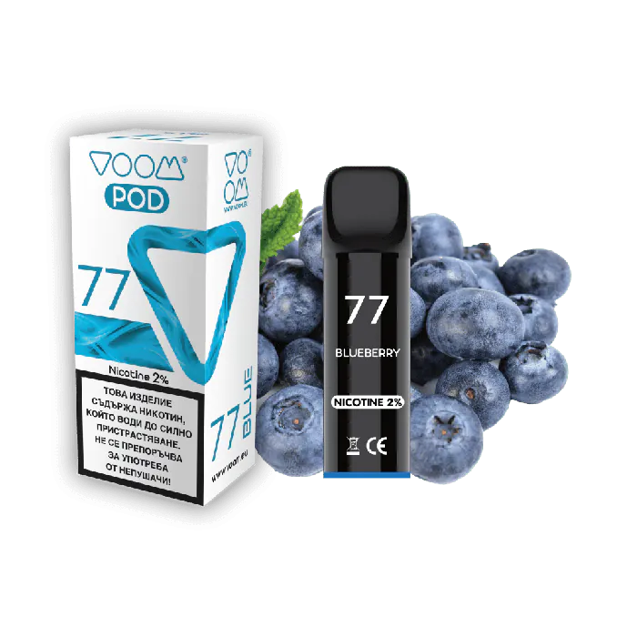VOOM POD 77 Blueberry - 2% nicotine | Capalus