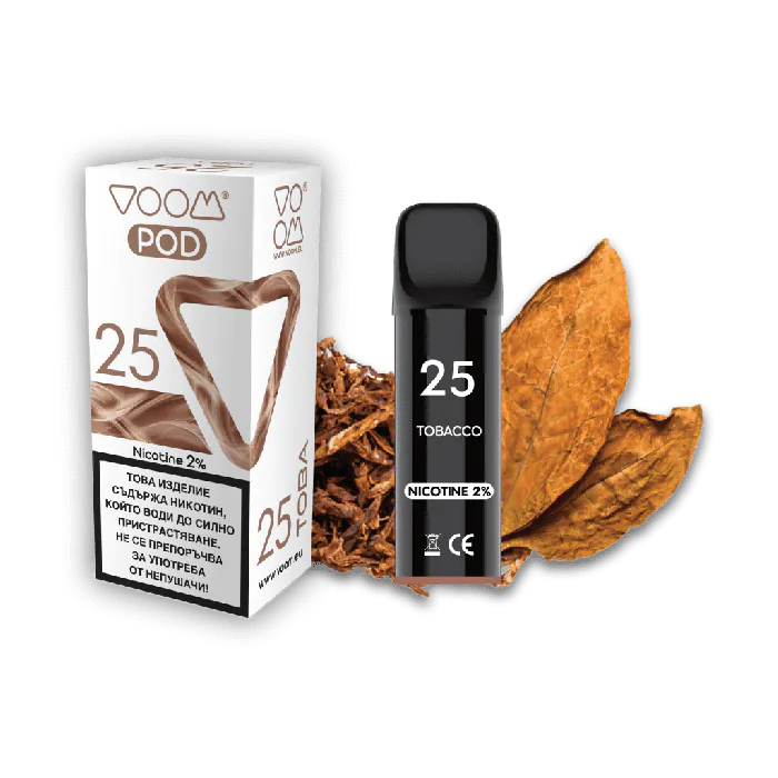 how to open vape juice bottle VOOM POD 25 Tobacco - 2% nicotine
