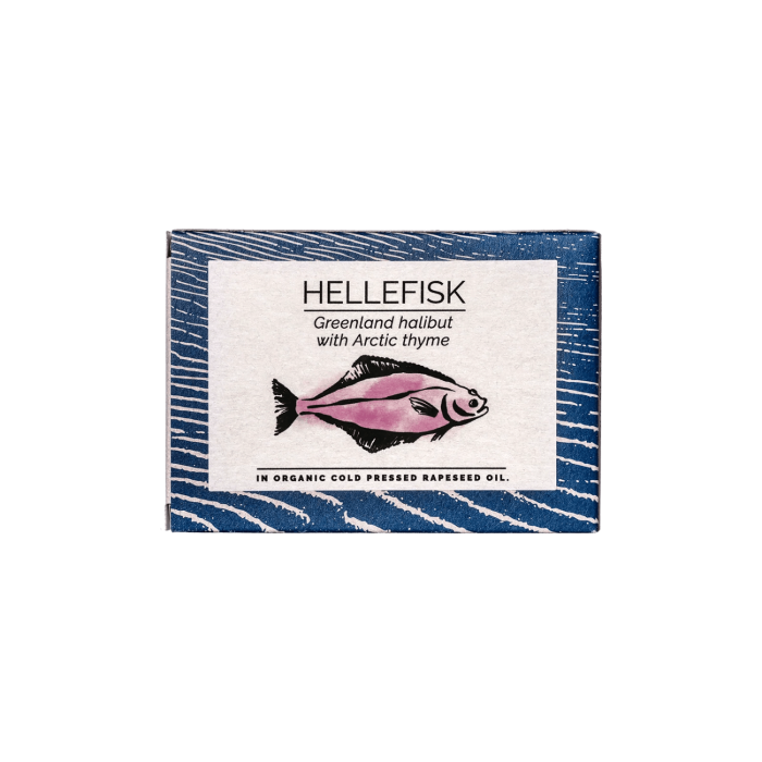 Dose FANGST Heilbutt in Bio-Öl