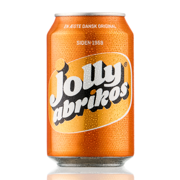 Jolly Abrikos – dänische Aprikosenlimonade mit fruchtig-süßem Geschmack