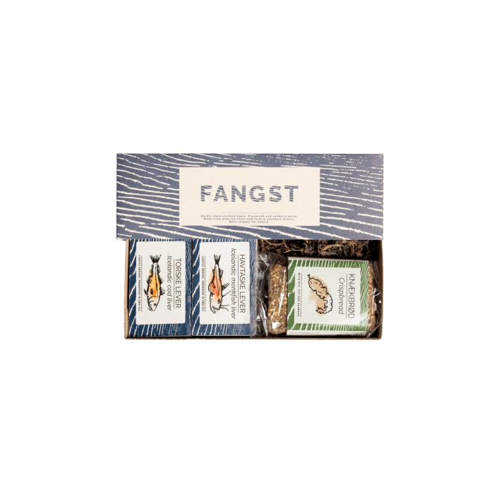 FANGST Nordic Tapas Box Foie Gras des Meeres Delikatesse