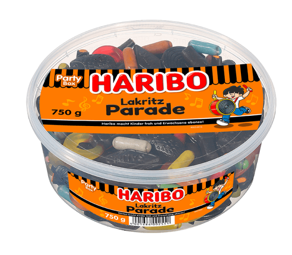 Haribo Lakritz Parade - 750 g