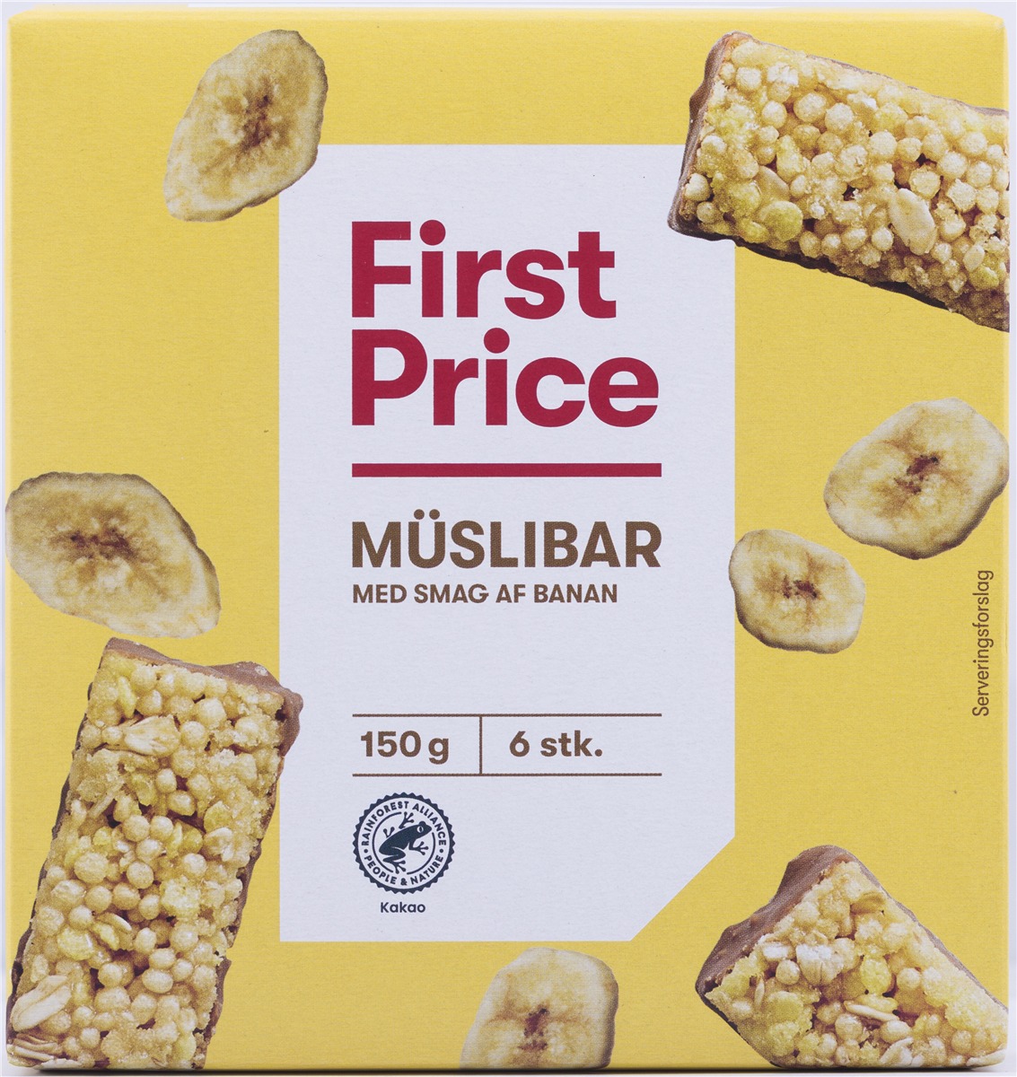 Müsli riegel choko/banana 6 stück