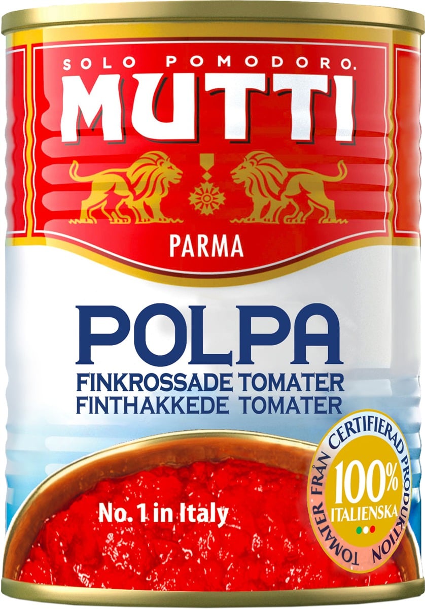 Mutti Polpa - 12 × 400 g