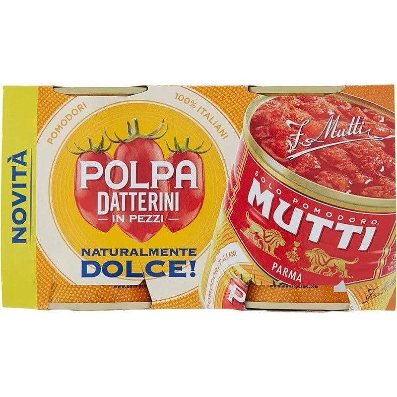 Mutti Polpa Datterini Tomaten 2×300g