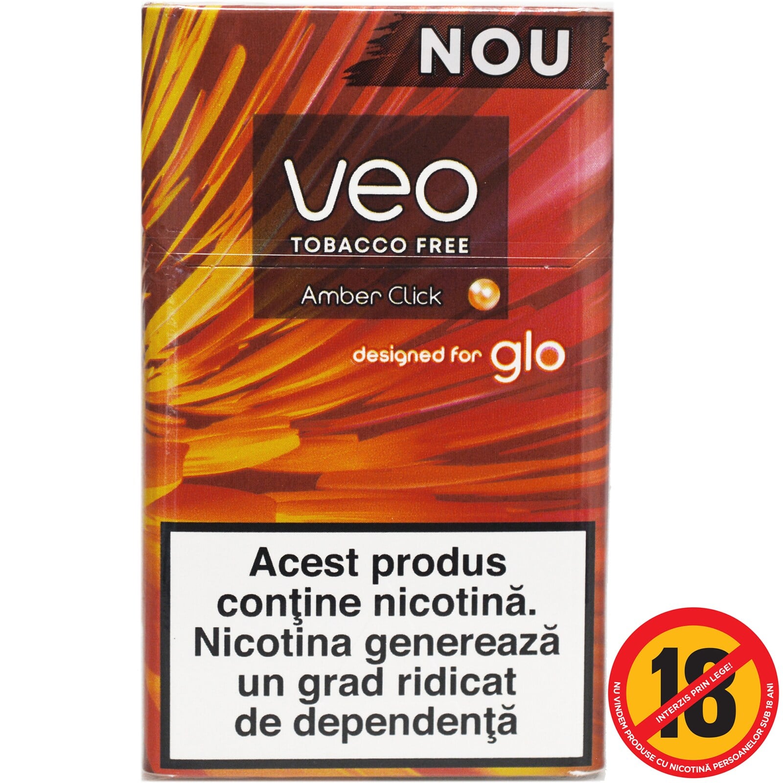 veo Amber Click for glo™ - 1 Stange (10x20)