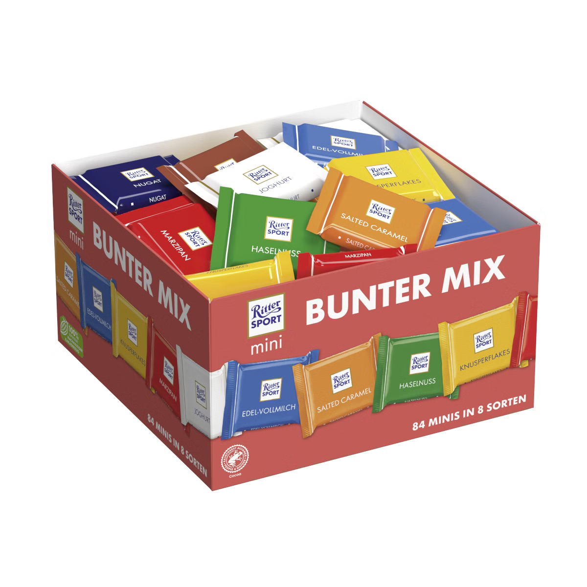 Ritter Sport Mini Display Schokoladenmix - 1500 g