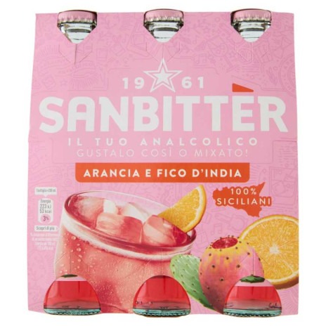 Sanbittèr Arancia e Fico d’India - 24*0,2l