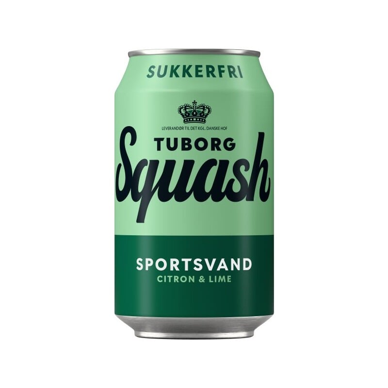 Tuborg Squash Sport zuckerfrei- pfandfreie - 24 x 0,33 L